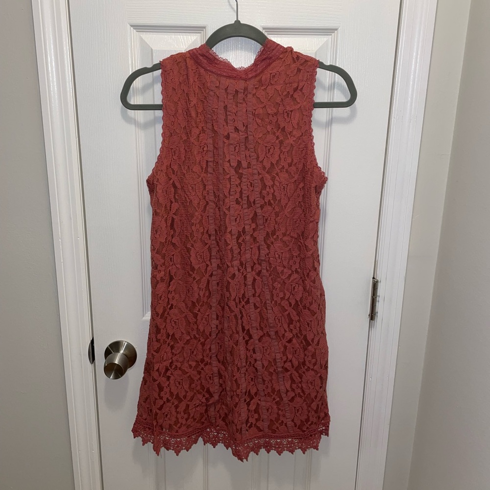 High Neck, Sleeveless Dress